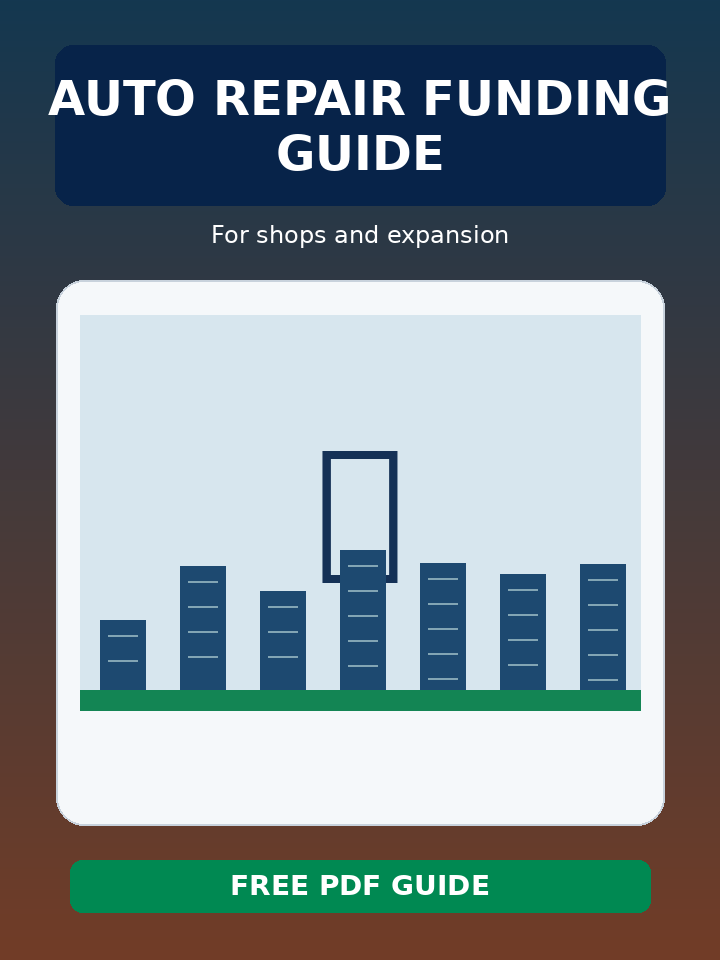 Auto Repair Funding Guide cover