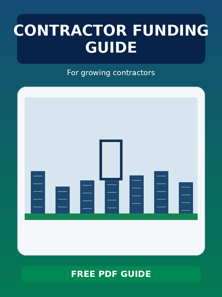 Contractor Funding Guide cover